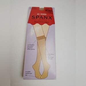 Spanx Sara Blakely Sheer Knee Highs Reinforced Toe Color Nude 1 ~ OS